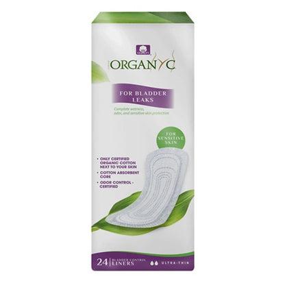 Organyc Panty Liners Ultra Thin (24 Pack)