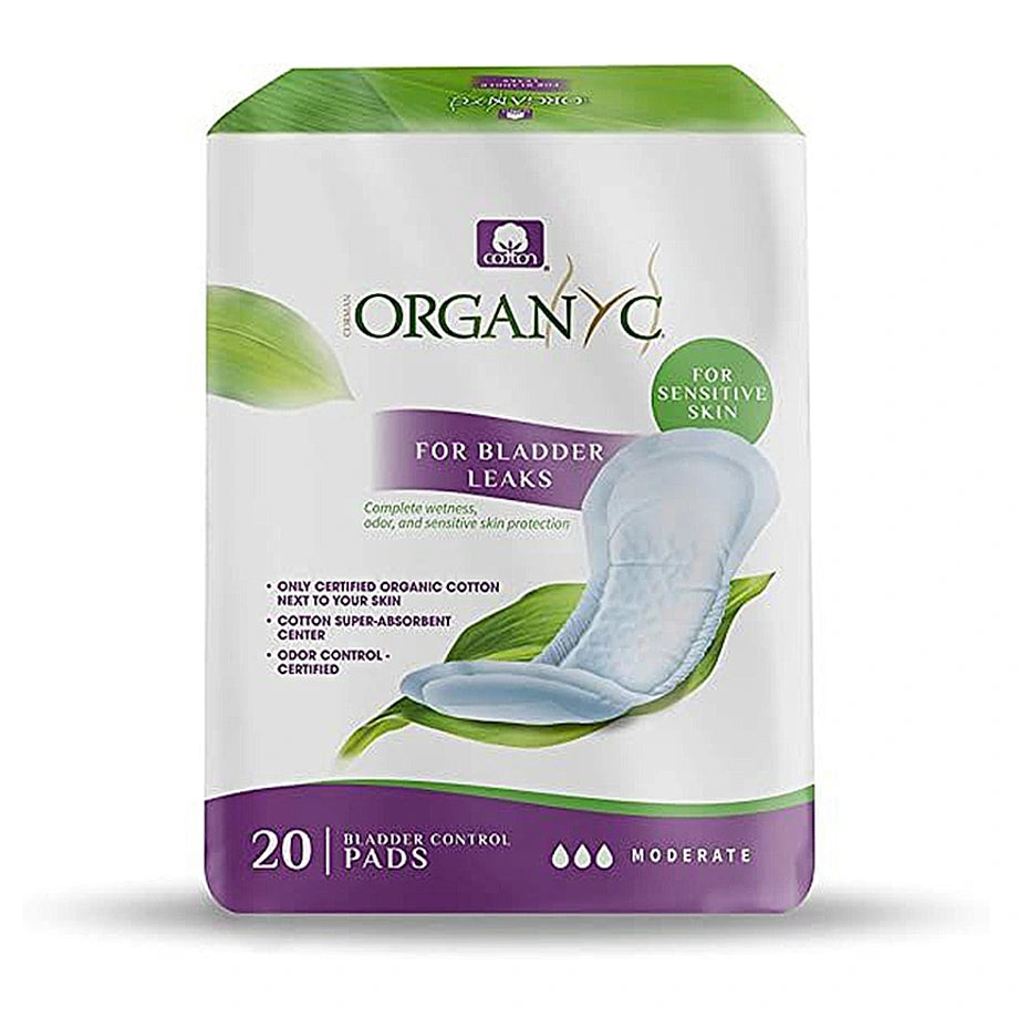 Organyc Sanitary Pads Light Moderate (20 Pack)