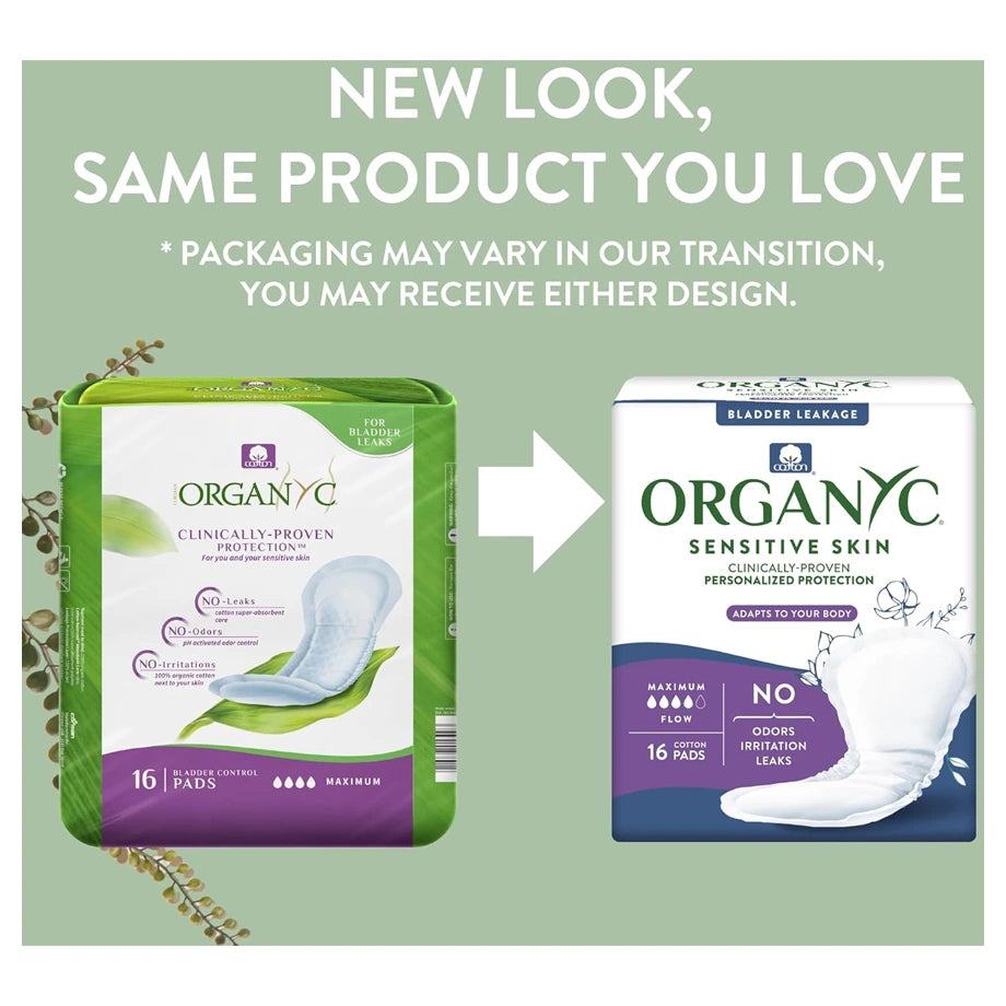 Organyc Sanitary Pads Light Maximum (20 Pack)