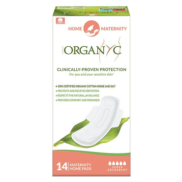 Organyc Cotton Maternity Home (14 Pads)