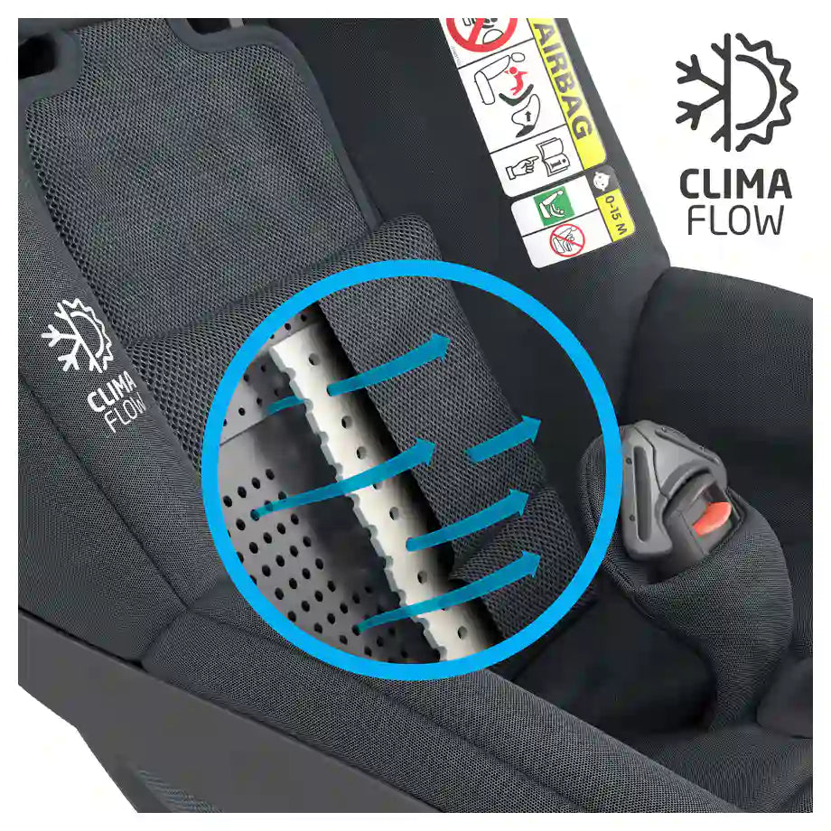 Maxi-Cosi Pearl 360 Car Seat (Authentic Graphite)