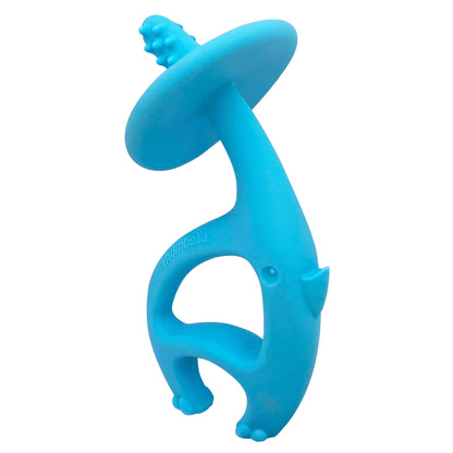 Mombella Dancing Elephant Teether Toy (Blue)