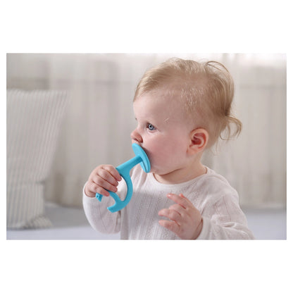 Mombella Dancing Elephant Teether Toy (Blue)