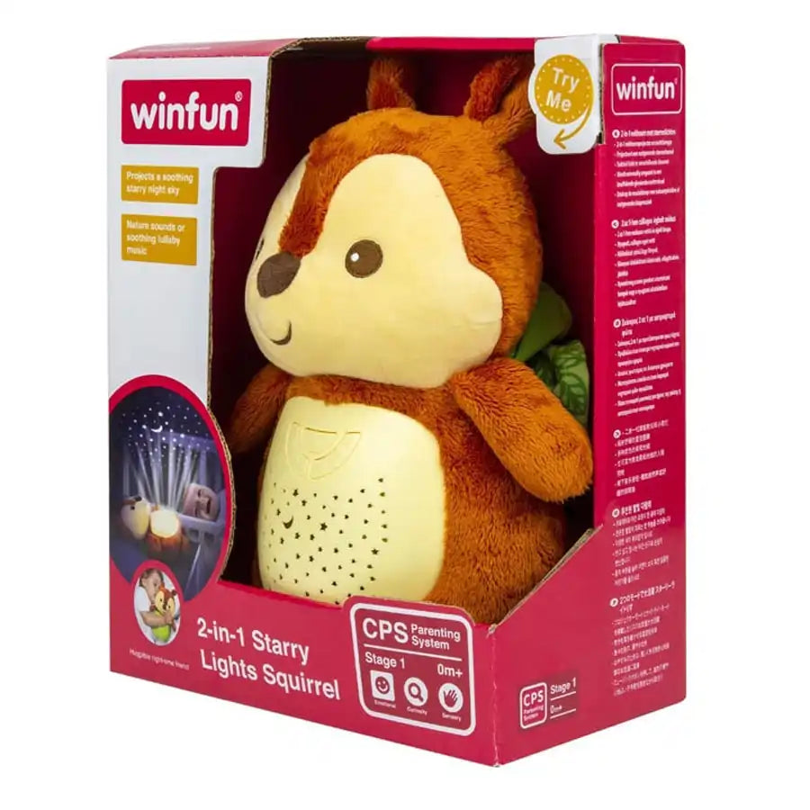 Winfun 2-In-1 Starry Lights Squirrel