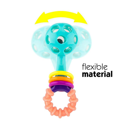 Sassy Peek A Boo Beads Rattle