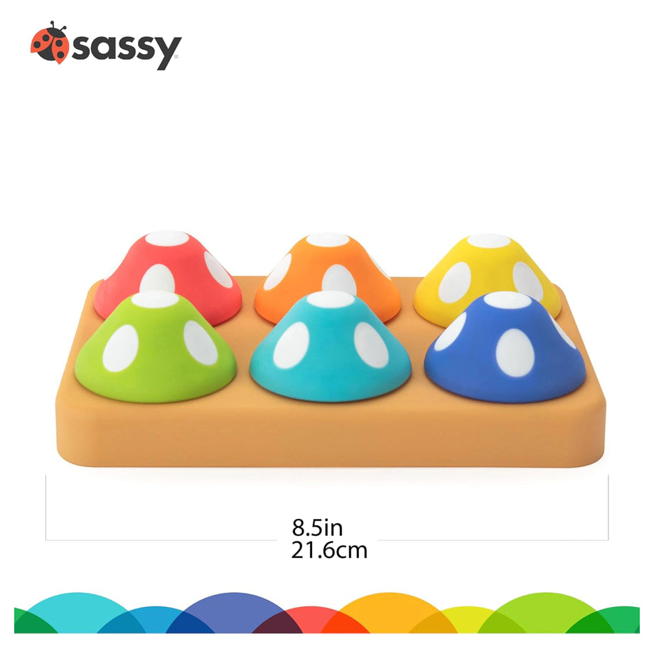 Sassy Mischievous Matching Mushrooms Toy (6M+)