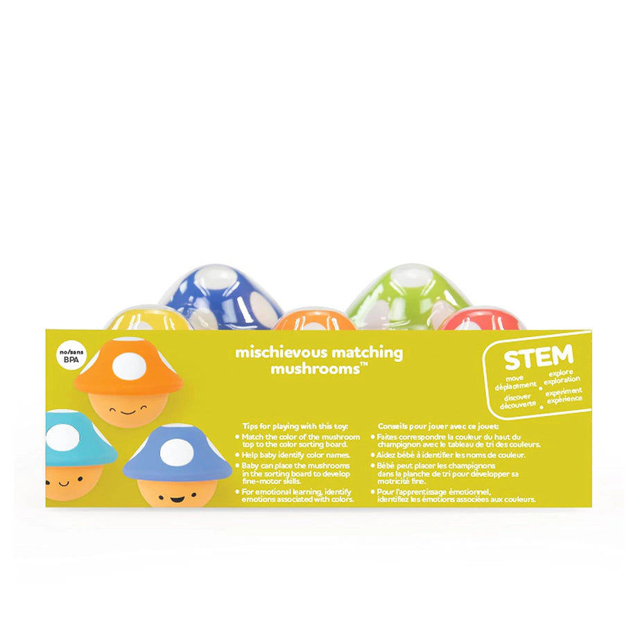 Sassy Mischievous Matching Mushrooms Toy (6M+)
