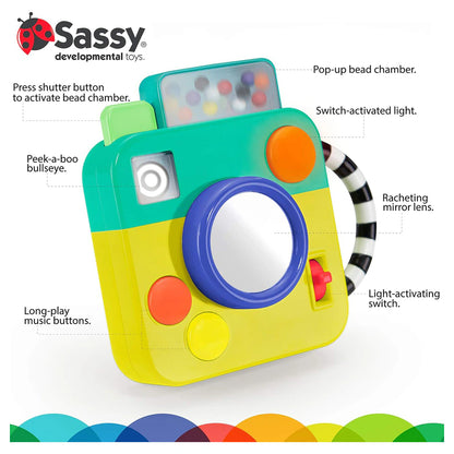 Sassy Busy Baby Camera Musical Toy ( 6M+)