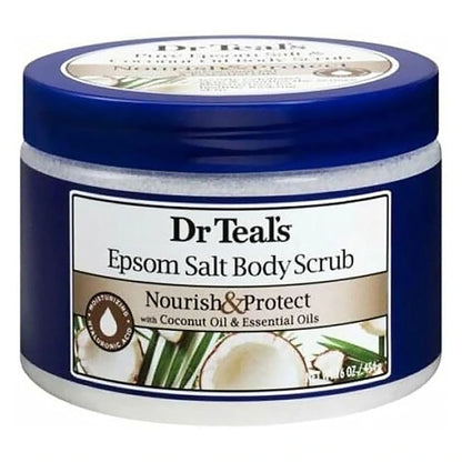 Dr. Teal's Coconut Oil Body Scrub (454gm)