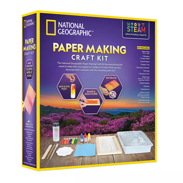 National Geographic Paper Making Craft Kit