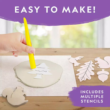 National Geographic Air-Dry Clay Pottery Craft Kit