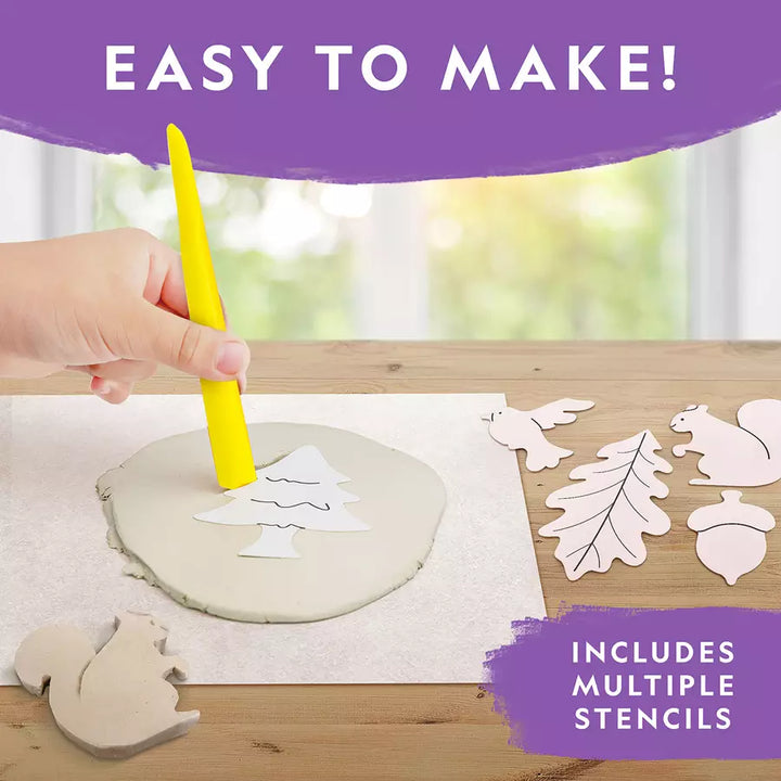 National Geographic Air-Dry Clay Pottery Craft Kit