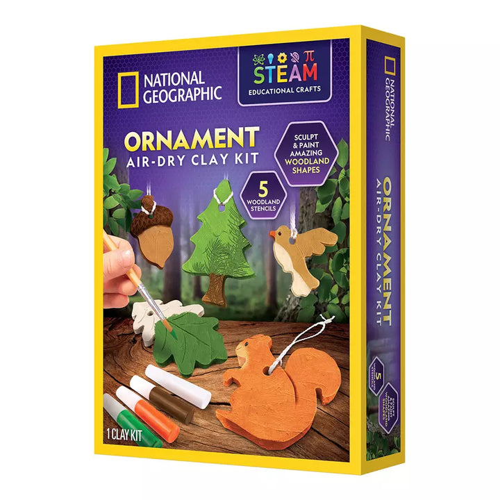 National Geographic Air-Dry Clay Pottery Craft Kit