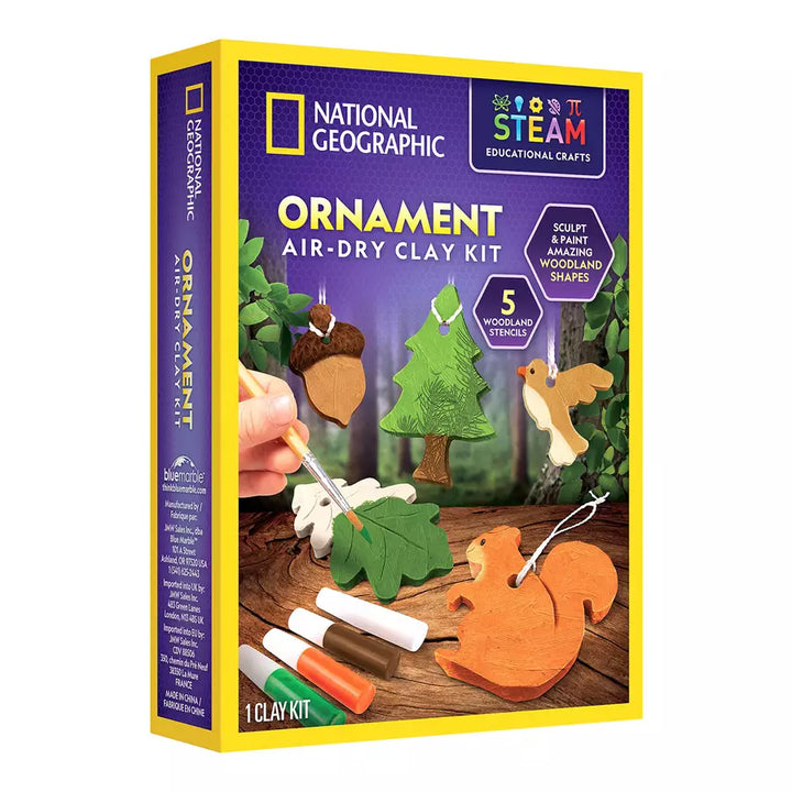 National Geographic Air-Dry Clay Pottery Craft Kit