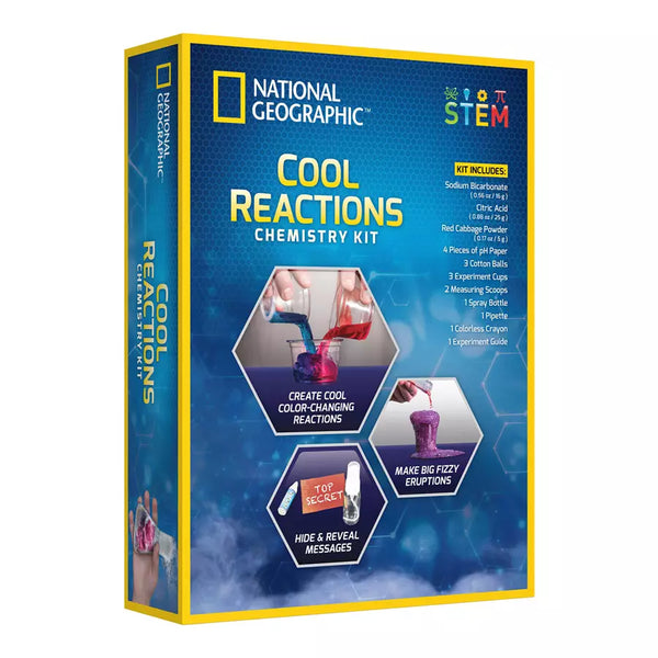 National Geographic Cool Reactions Chemestry Kit