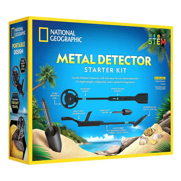 National Geographic Metal Detector Starter Kit