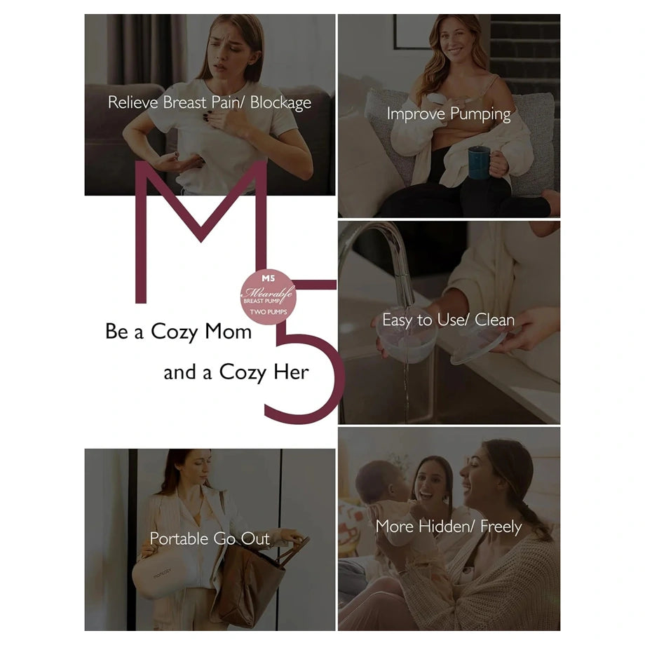 Momcozy M5 Single Maroon