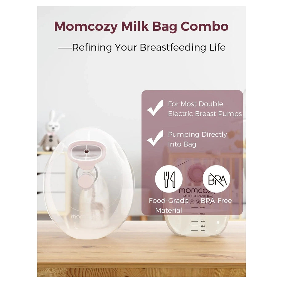 Momcozy V1/V2 Milk Bag Combo