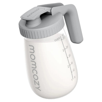 Momcozy Breast Milk Storage Container (Grey)