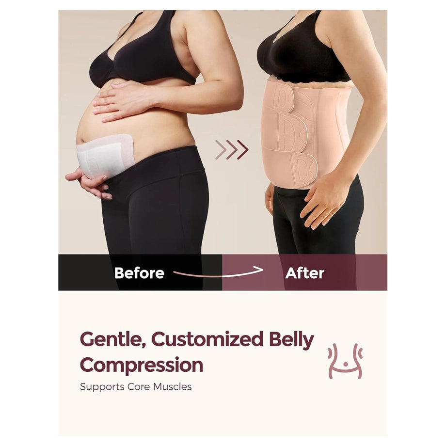 Momcozy Ergowrap Back Support Belt (Beige)
