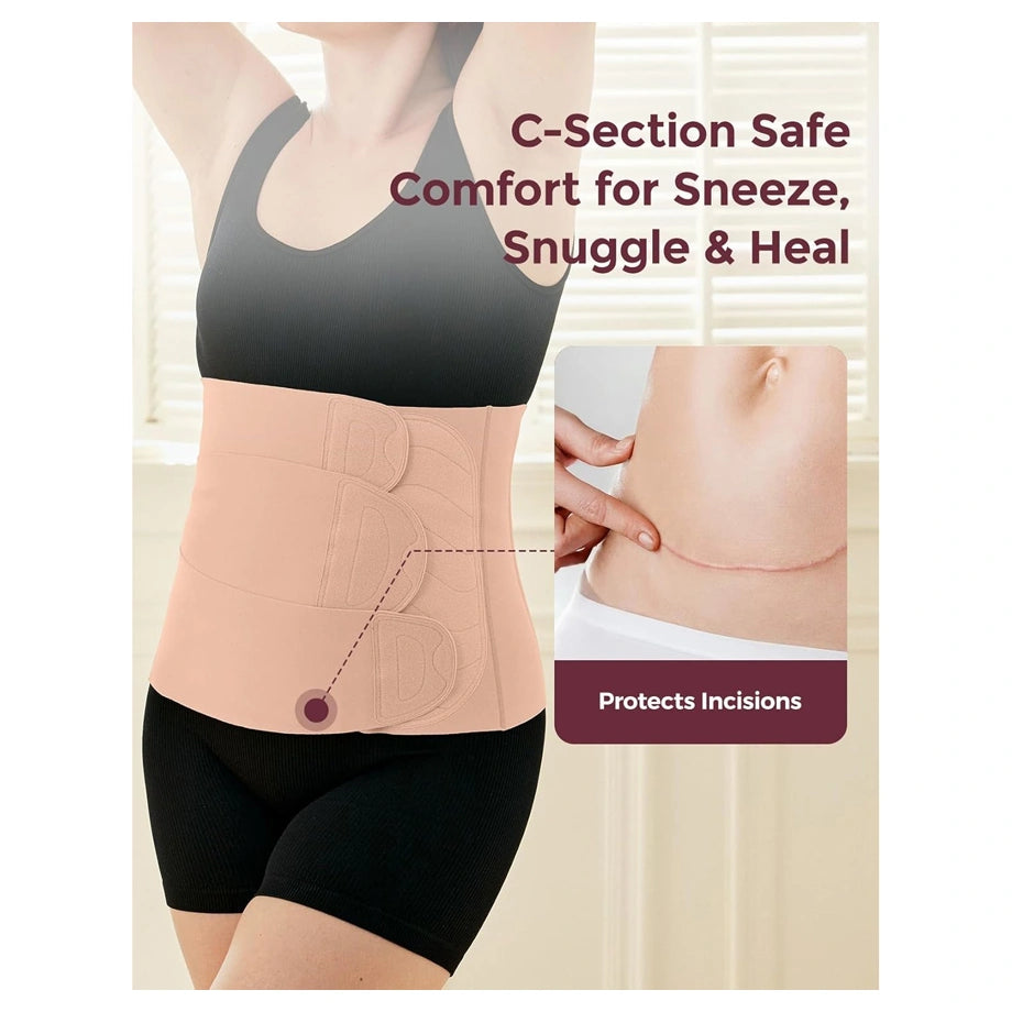 Momcozy Ergowrap Back Support Belt (Beige)