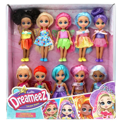 Funville Dreameez 10-Pack Mini Fantasy Dolls