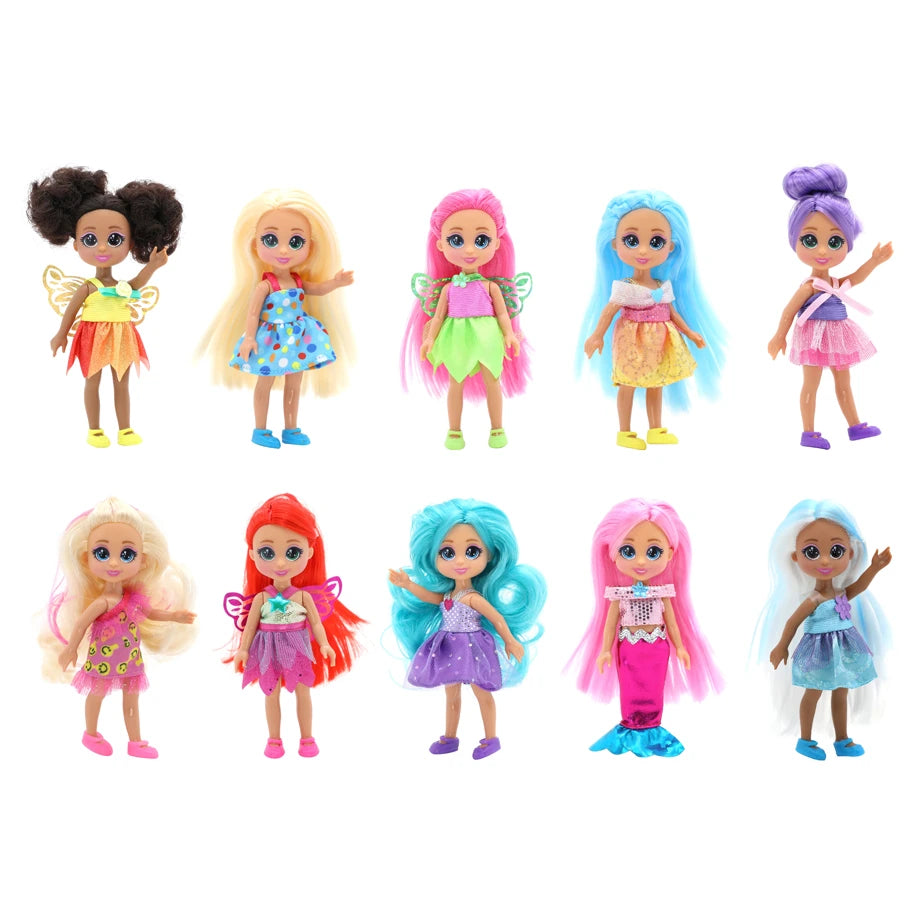 Funville Dreameez 10-Pack Mini Fantasy Dolls
