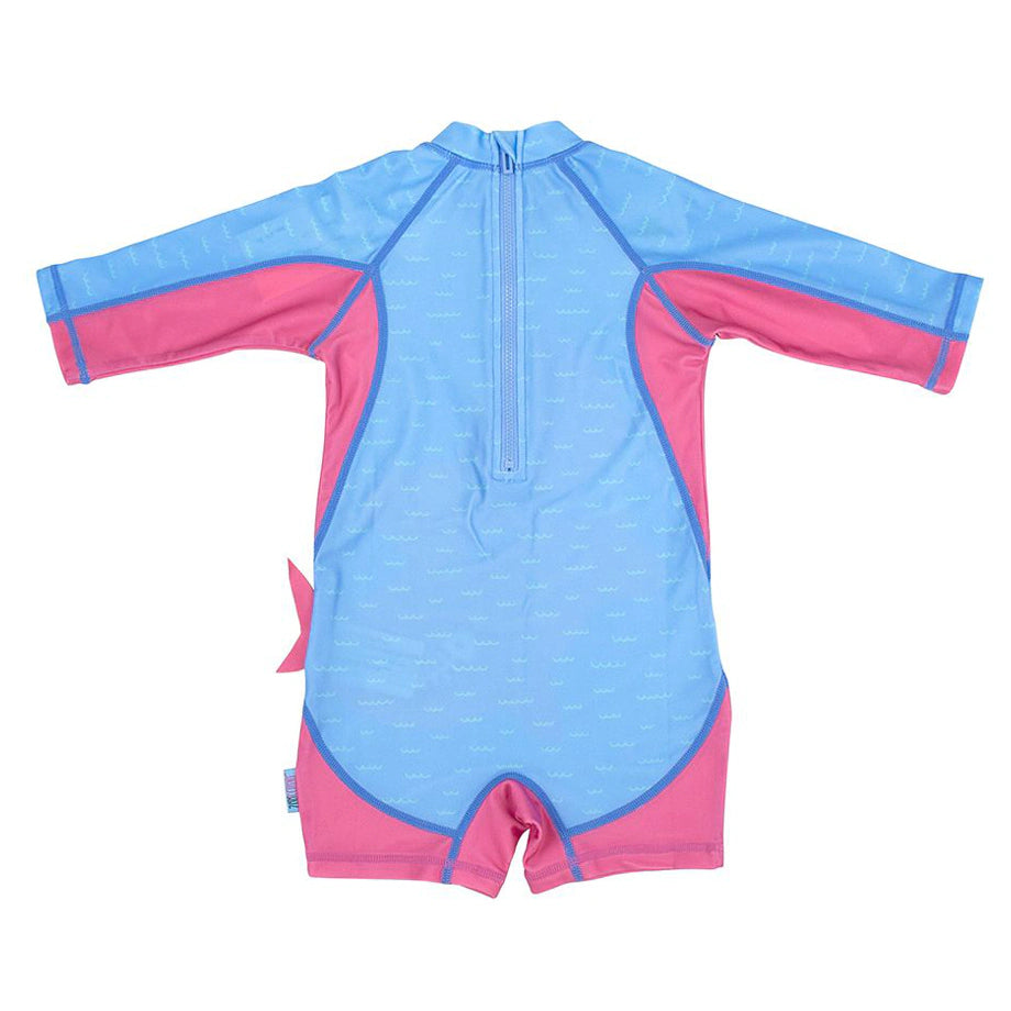 Zoocchini One Piece Surf Suit Pink Shark