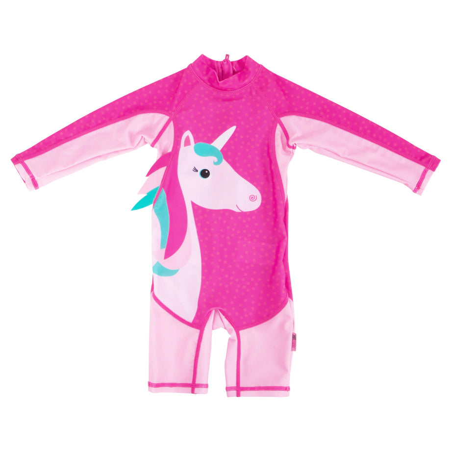 Zoocchini One Piece Surf Suit Unicorn
