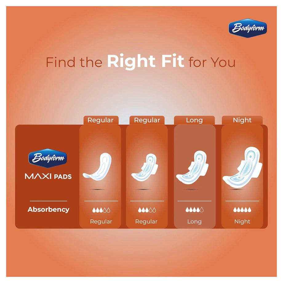 Bodyform 280mm Sanitary Pads (Pack of 30)
