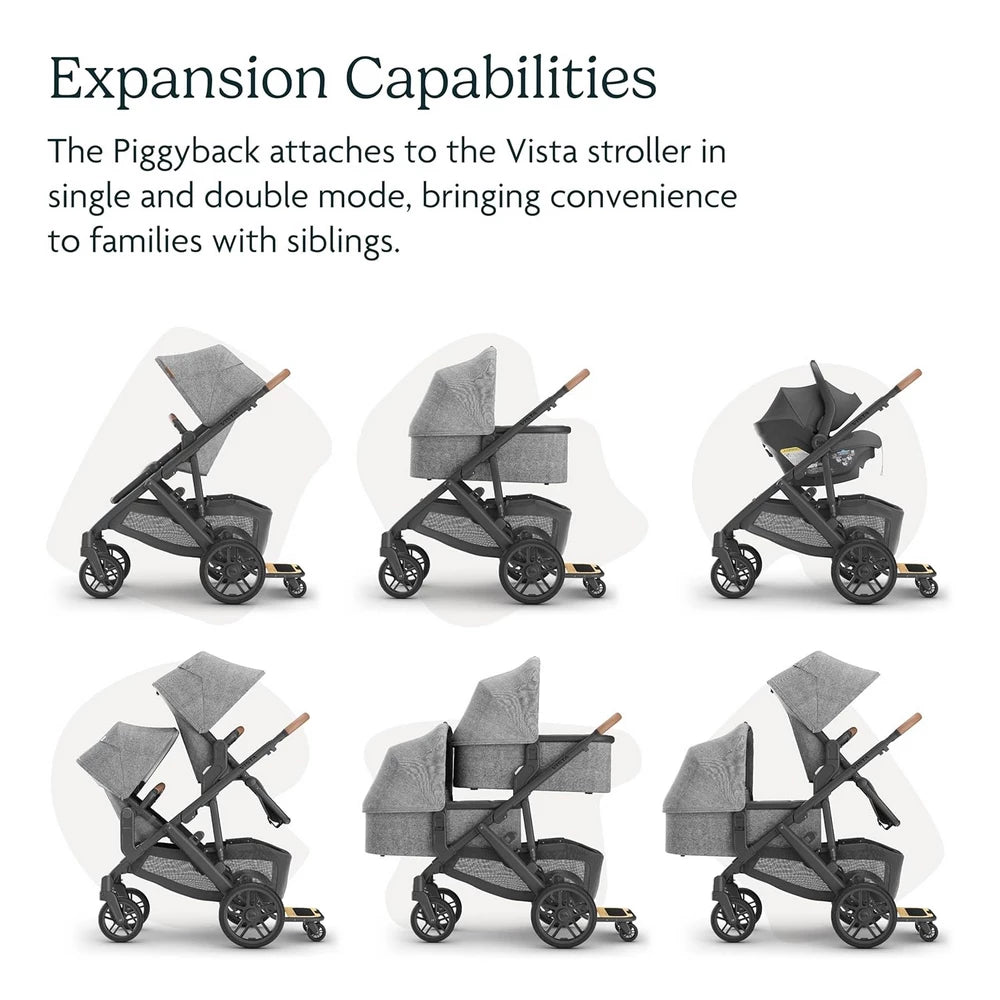 Uppababy Piggyback لنظام Vista V2 Uppababy Piggyback لنظام Vista V2