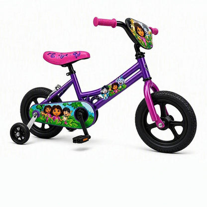 Ryder 12 Inch Eva Bike With Diy Dora-The-Explorer Deco Set