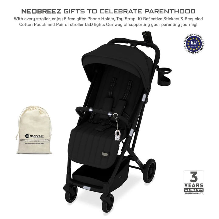 Neobreez Penta Lightweight Travel Stroller for Kids | Halamama Neobreez Penta Lightweight Travel Stroller for Kids | Halamama