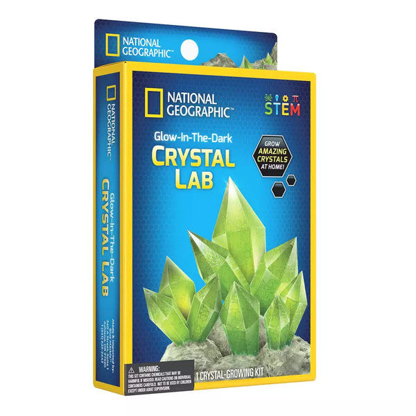 National Geographic Carded Glow-In-The-Dark Crystal Lab