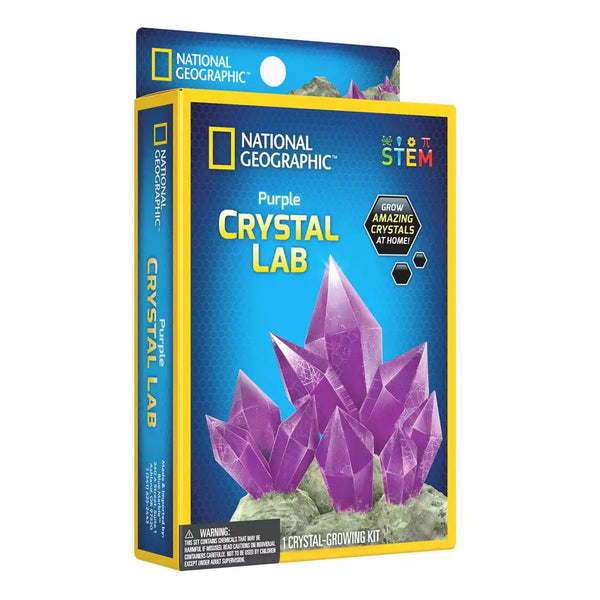 National Geographic Carded Purple Crystal Lab
