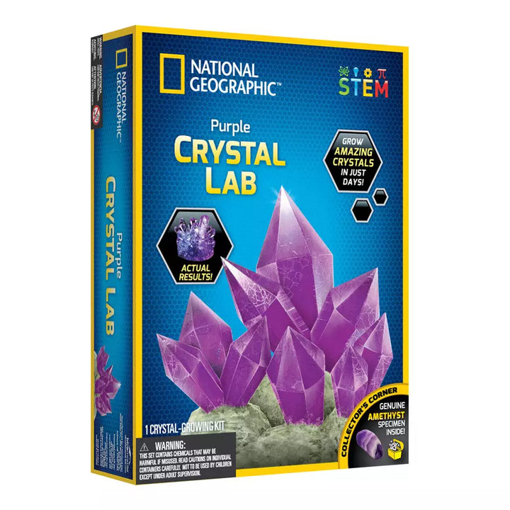 National Geographic Purple Crystal Lab