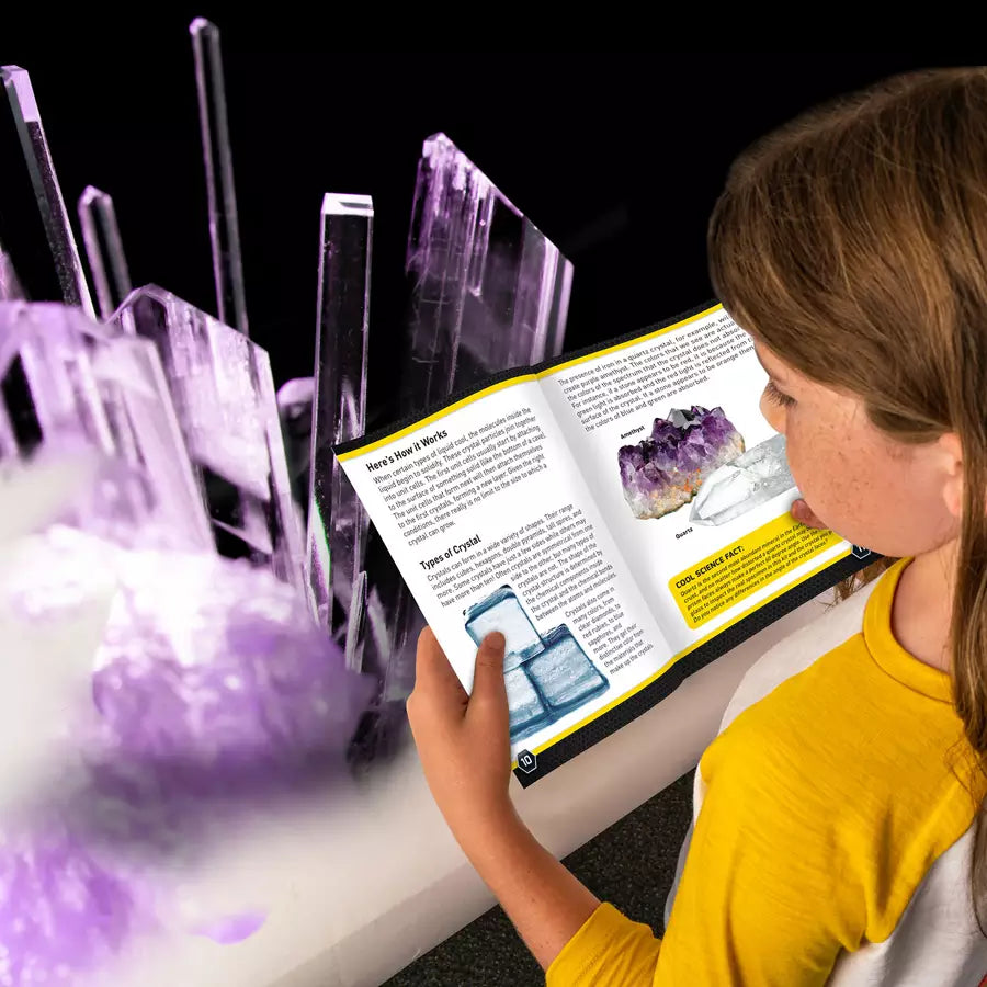 مختبر الكريستال الأرجواني التابع لناشيونال جيوغرافيك مختبر الكريستال الأرجواني التابع لناشيونال جيوغرافيك