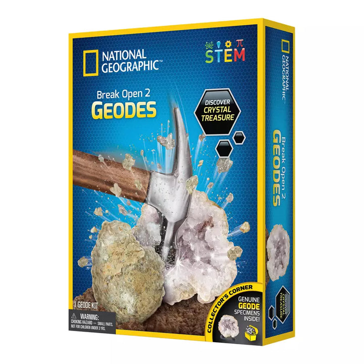 National Geographic Break Open 2 Geodes