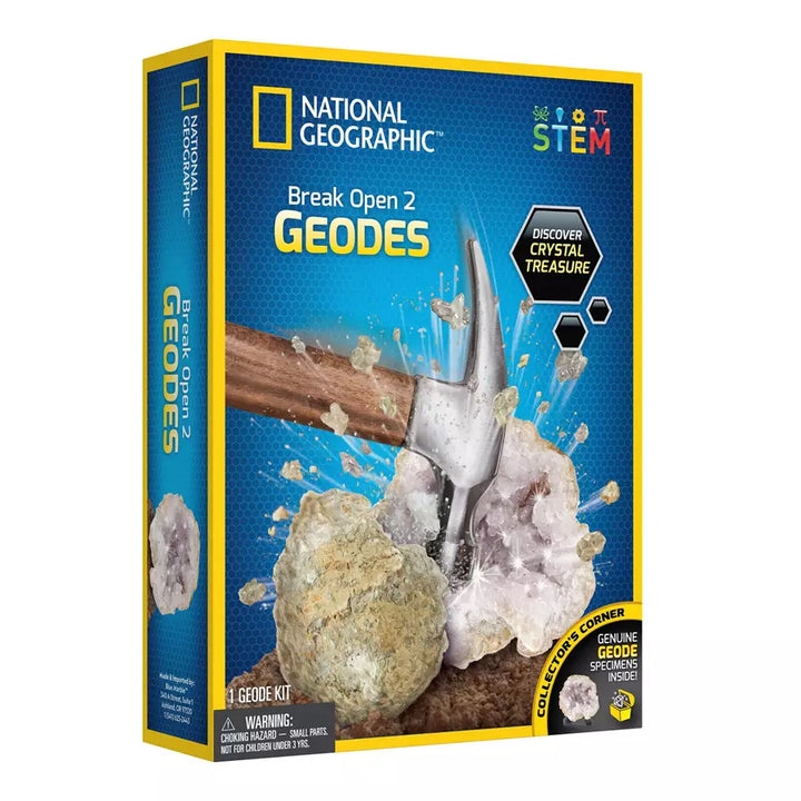 National Geographic Break Open 2 Geodes