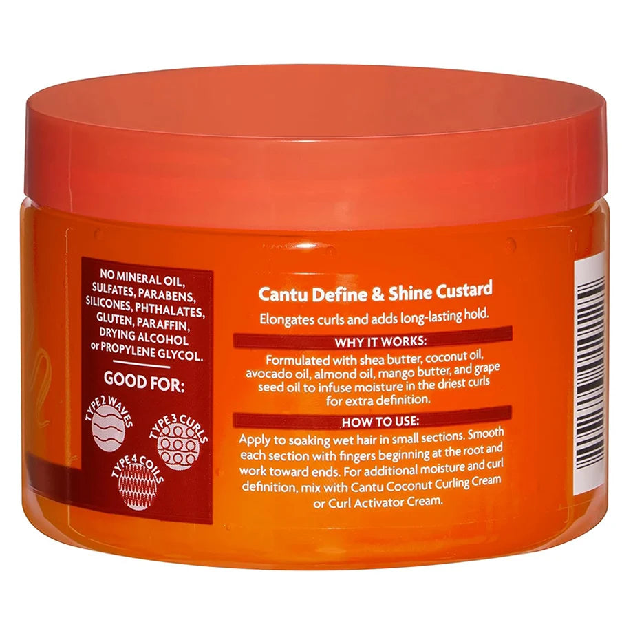 Cantu Define Shine Custard (340ml)