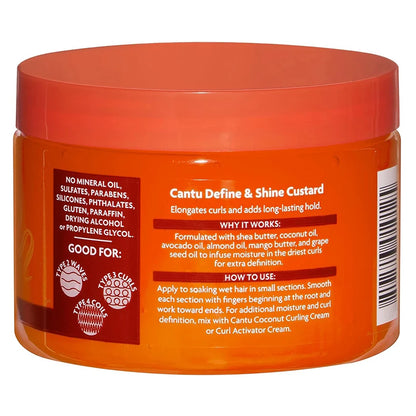 Cantu Define Shine Custard (340ml)