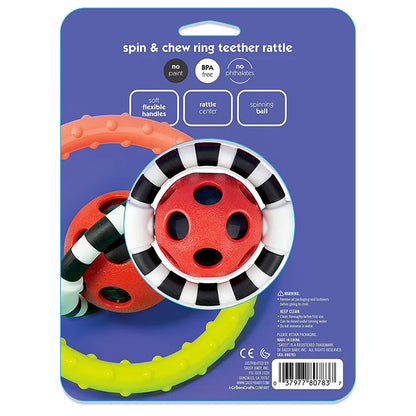 Sassy Spin & Chew Flexible Ring Rattle