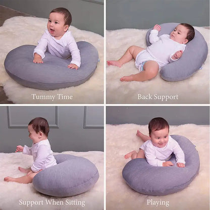 Pharmedoc My Little Bean Nursing Pillow -
Dark Grey Cooling Fabric
