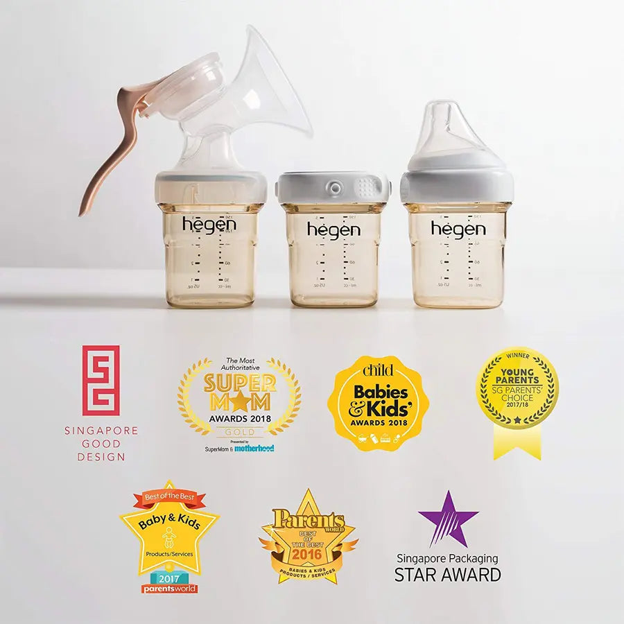 Hegen PCTO 240ml/8oz Feeding Bottle PPSU (Pack of 2)