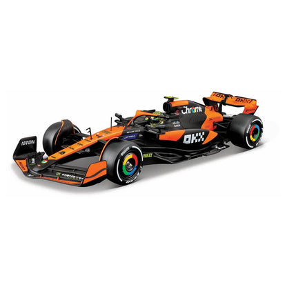 Maisto Tech Formula 1 McLaren MCL38 #4 Lando Norris RC Car (1:24, Orange/Black)