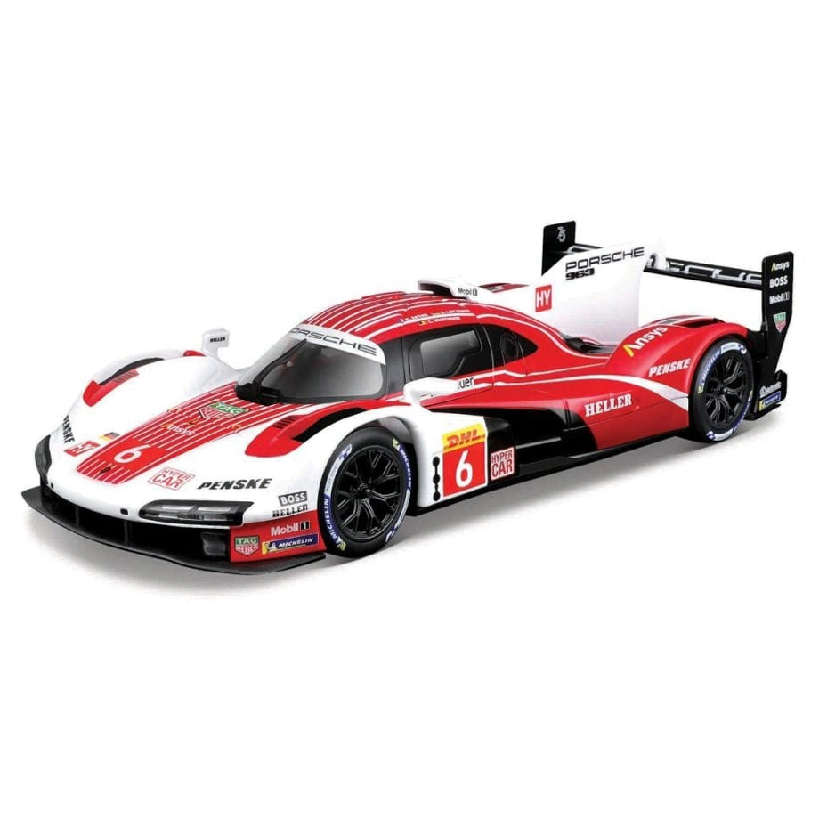 Maisto Tech Porsche 963 #6 RC Car (1:24, Red/White/Black)