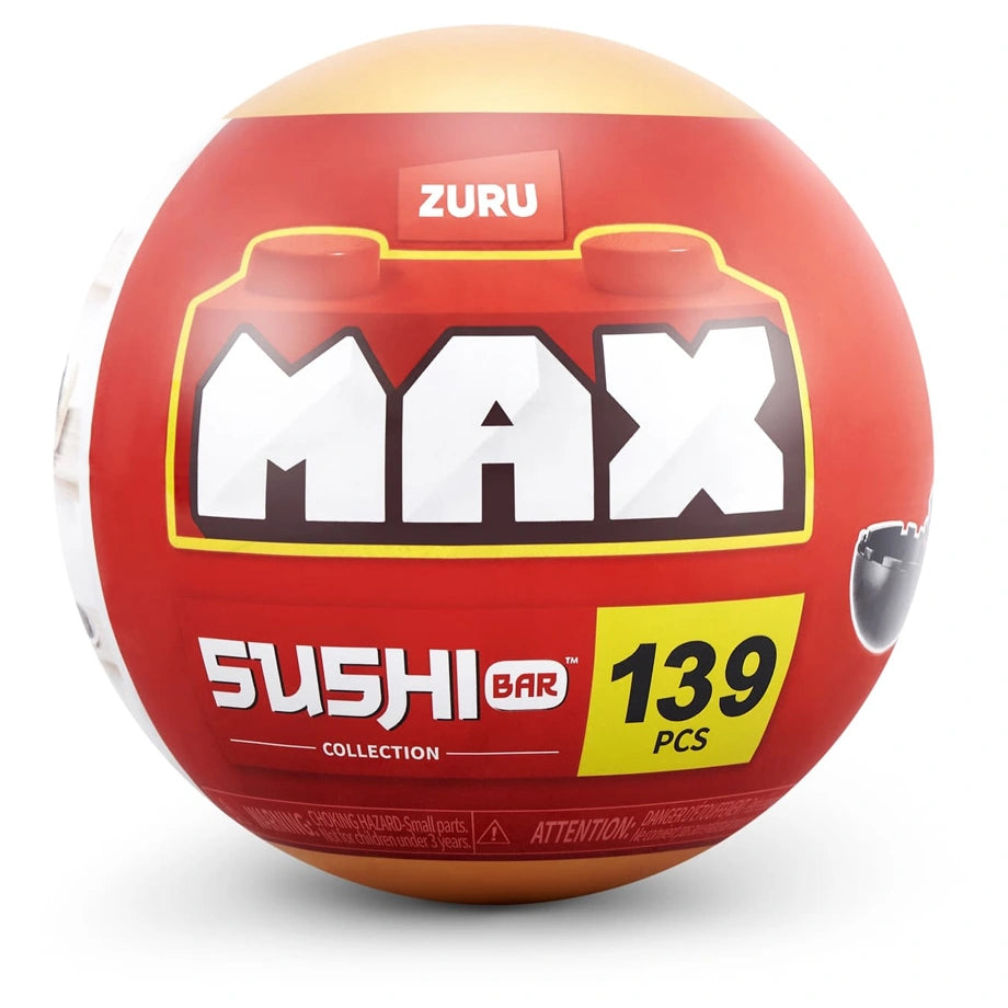 ZURU Max Premium Series 1 Sushi Bar Collection Capsule 15 Pcs Gravity Display (30 Pcs)