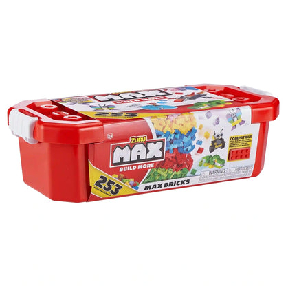 Zuru Max Build More Construction Value Brick 253 Bricks, 6 Pcs Bulk