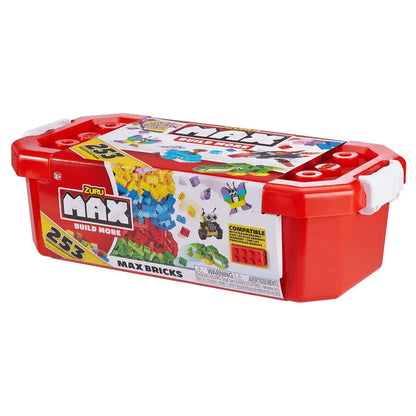 Zuru Max Build More Construction Value Brick 253 Bricks, 6 Pcs Bulk