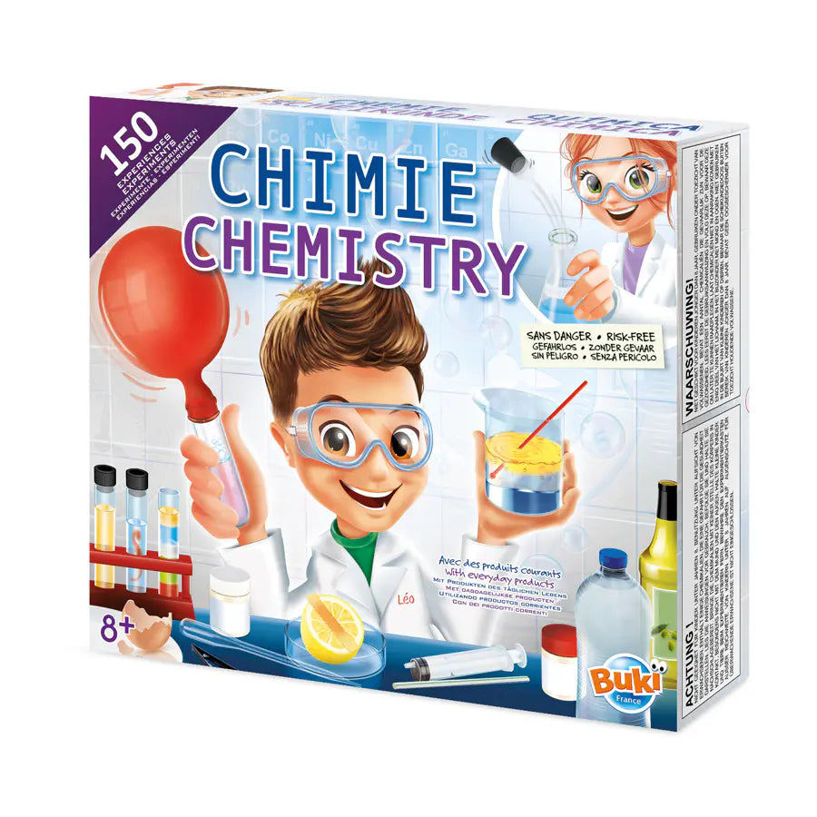Buki France Chemistry 150 Experiments Kit